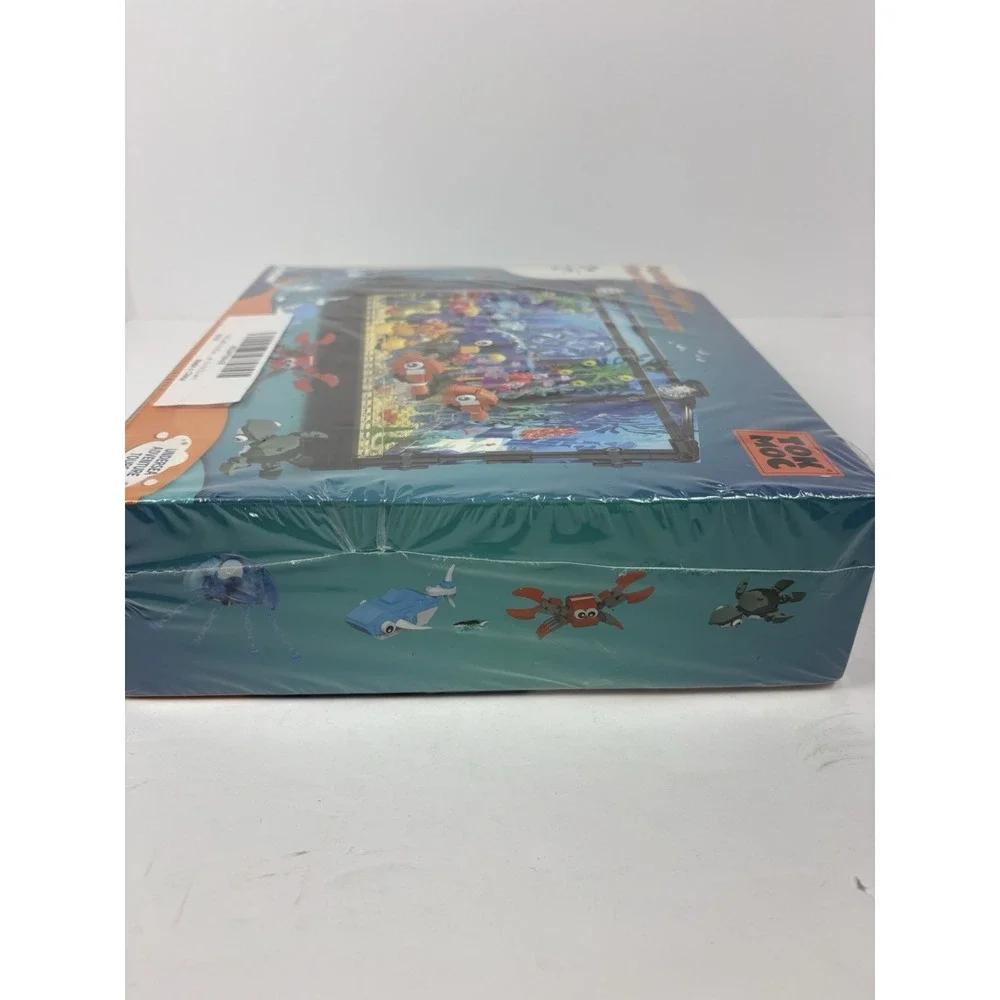 NIB Tok Moc Fantastic Night View Of Aquarium Building Set.